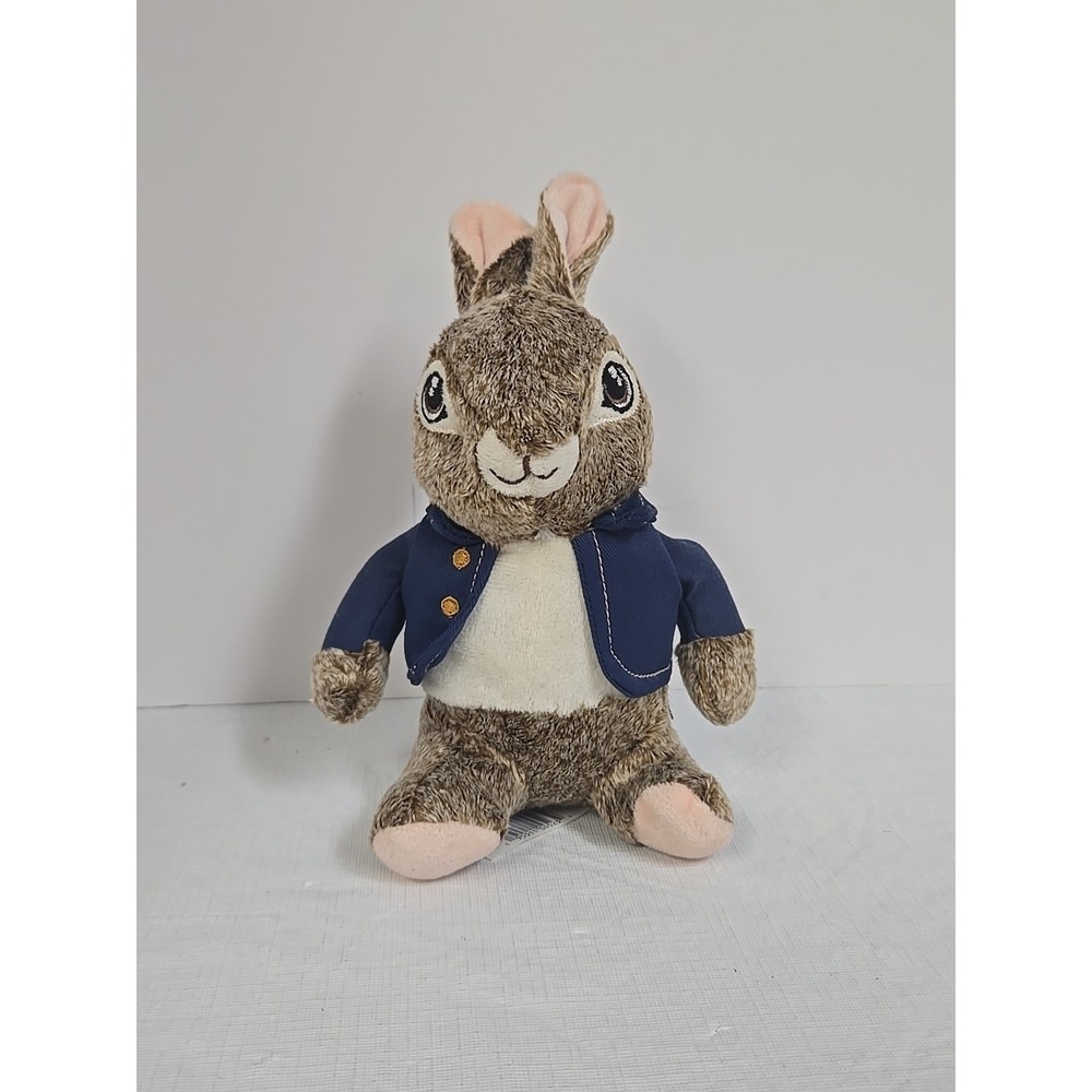 Dan Dee Peter Rabbit The Movie 2023 Sitting Plush 7" Stuffed Animal Easter Bunny